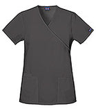 Cherokee Workwear Mock Wrap Tunic ()