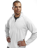 Tri-Mountain Performance Reflex Men's Waffle Knit Pullover Shirt