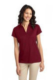 Port Authority Ladies Tech Embossed Polo Shirt