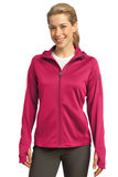 Sport-Tek Ladies Tech Fleece Full-Zip Hooded Jacket